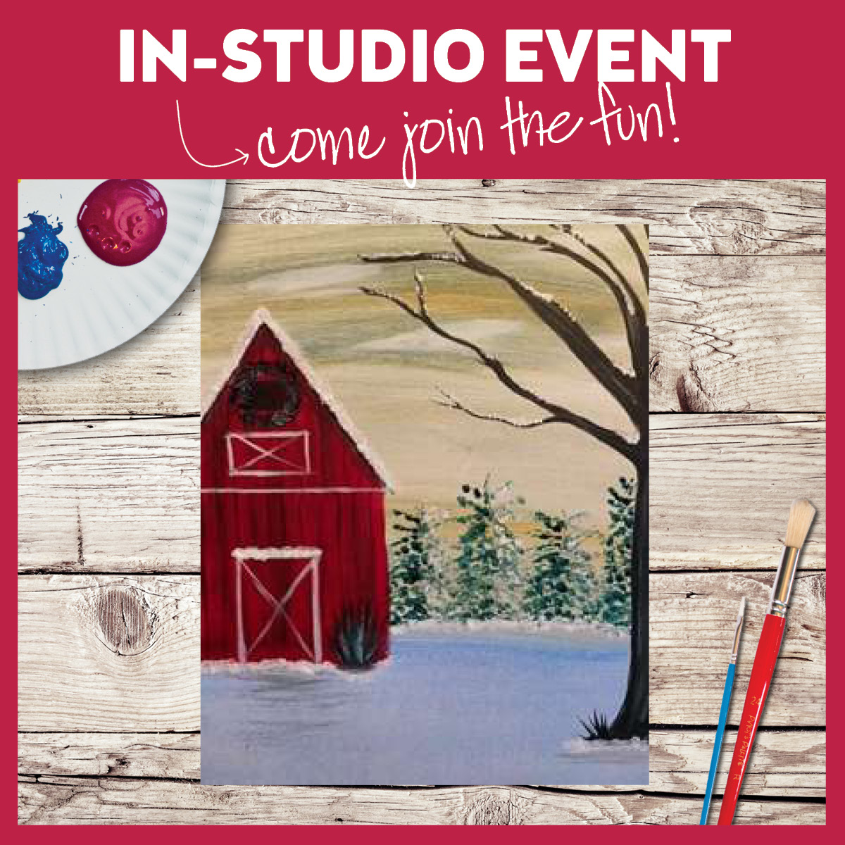 Vintage Red Barn